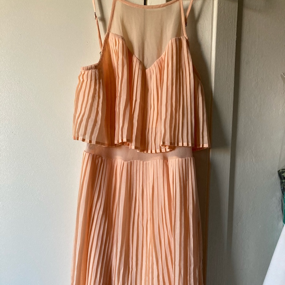Soft pink dress